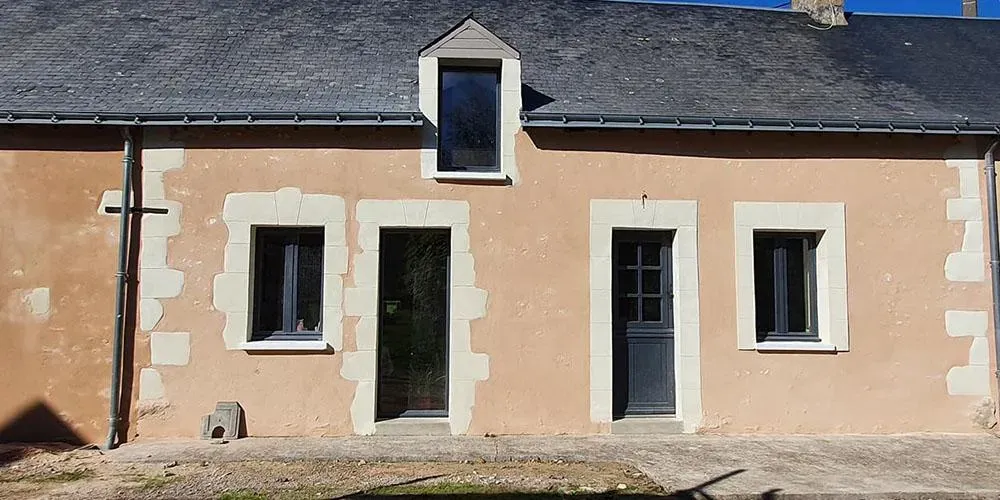 Murs en pierre de tuffeau